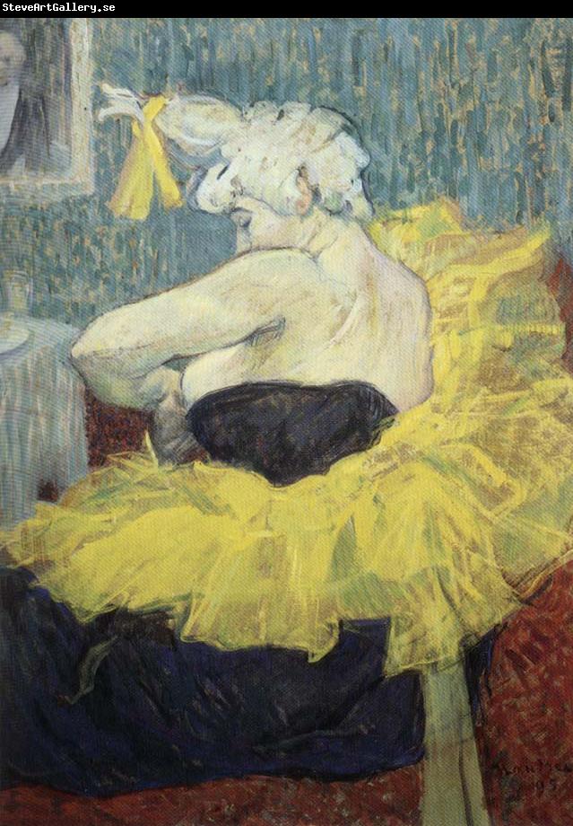 Henri  Toulouse-Lautrec The Clowness Cha-u-Kao